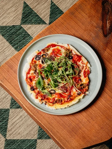 Pizza Maçarico-de-bico-fino